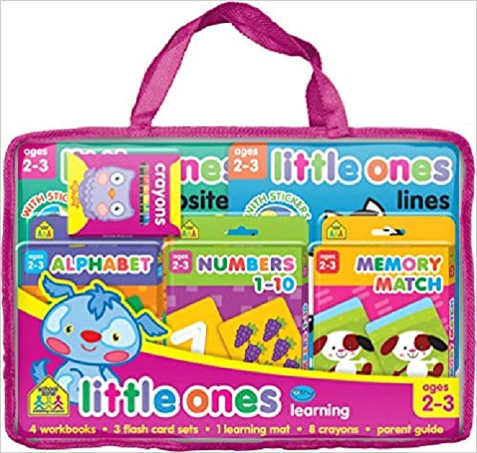 School Zone Little Ones I Try Educational Learning Pack Ages 2-3