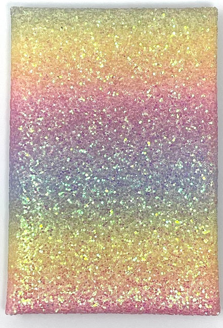 Rainbow Sparkle Diary, 4x6in, Ruled Sheets