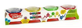 Maped Play Dough, Assorted Colours, 4ct