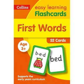 Collins Easy Learning Flashcards, First Words Ages 3-5, BY Collins UK