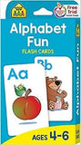 School Zone Alphabet Fun Flash Cards Ages 4-6
