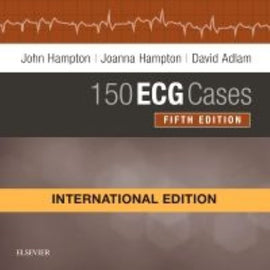 150 ECG Cases, International Edition, 5e BY J. Hampton