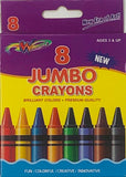 Winners, Jumbo Crayons, 8count