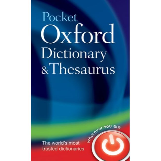 Pocket Oxford Dictionary and Thesaurus, 2ed, Hardcover BY Oxford Dictionaries