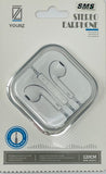 SMS Yourz Stereo Earphones 3.5mm Metal Pin, 120cm