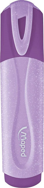 Maped Pastel Colour Glitter Highlighter, PURPLE, Single