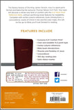 KJV Giant Print Bible,  Burgundy Leathersoft Cover