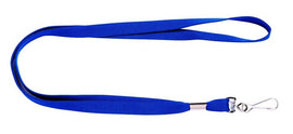 Lanyard, Neck Chain, Blue, Flat