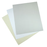 Bristol Board, Binding, White, Letter