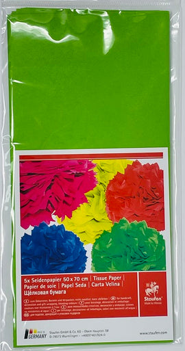 Kite Paper, LIME GREEN, 5 sheets per pack