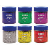 BAZIC, Glitter, Shaker, Assorted Colours, 2 oz, Single Count