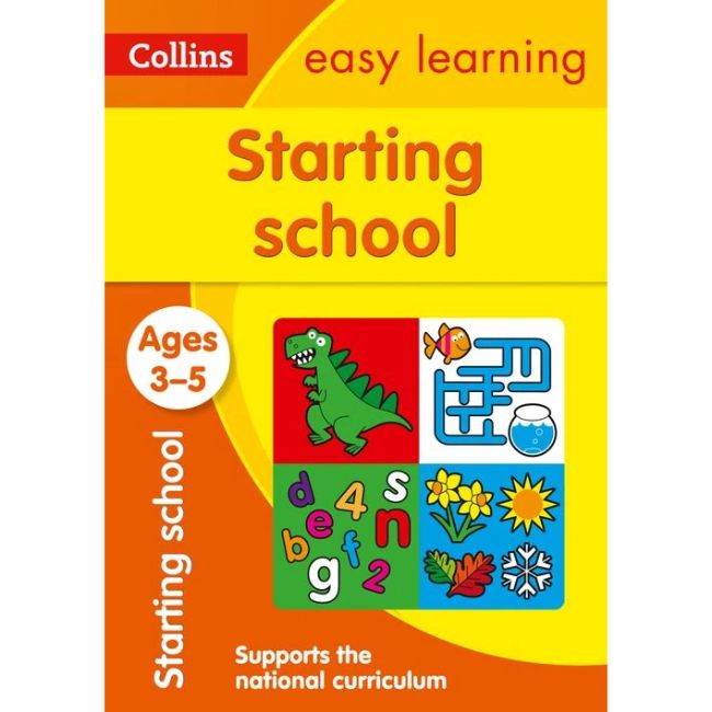 Collins Easy Learning Activity Book, Starting School Ages 3-5, BY Collins UK