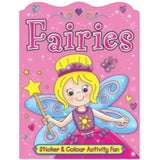 Fairies Sticker and Colour Activity Fun, Book 1