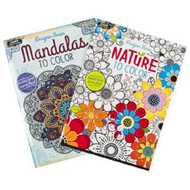 KAPPA, Coloring Book for Adults, Florals Designs