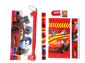 Disney Cars, Pencil Case with Stationery Set