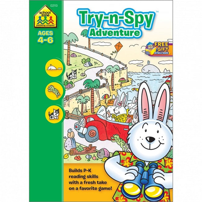 School Zone, Try-N-Spy Adventure, Ages 4-6
