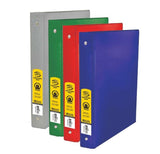 BAZIC 1" Asst. Color 3- Ring Binder w/ 2-Pockets