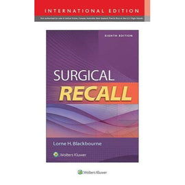 Surgical Recall, 8e BY L. Blackbourne