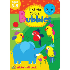 School Zone Find The Colours, Bubbles, Ages 3-5