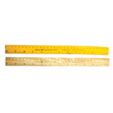 Horse, Ruler, Wooden, Yellow, 12inch