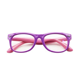 Blue Light Blocking Glasses for Kids, Purple & Pink