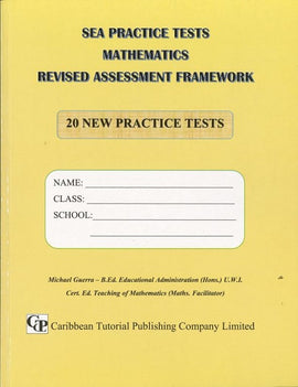 SEA Practice Tests Mathematics, Revised Assessment Framework, BY M. Guerra