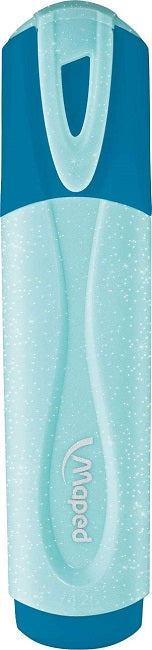 Maped Pastelle Colour Glitter Highlighter, BLUE, Single