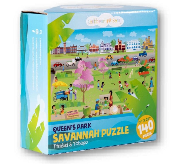 Queen's Park Savannah Puzzle, 140 pieces, Single Count
