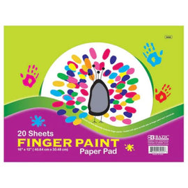 BAZIC Finger Paint Pad, 16"x 12"