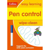 Collins Easy Learning Wipe Clean, Pen Control Ages 3-5, BY Collins UK