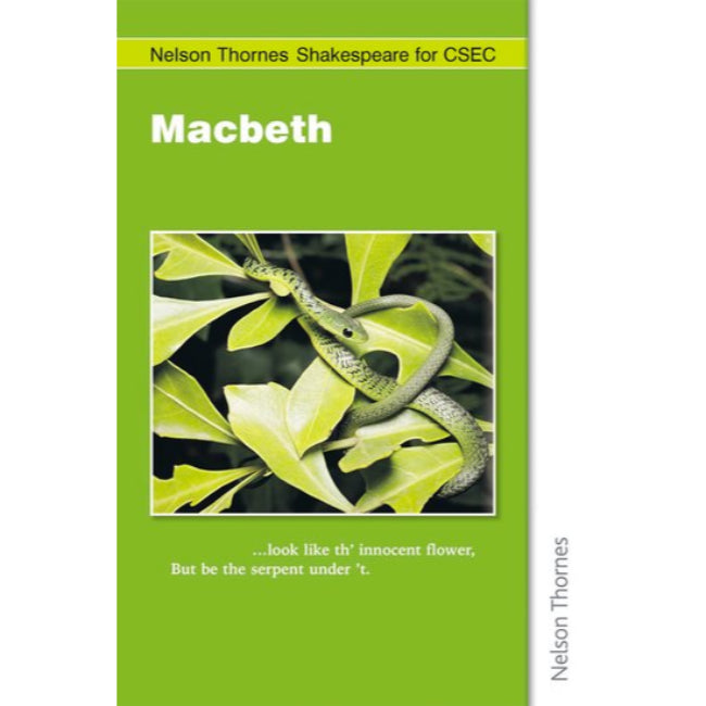 Nelson Thornes Shakespeare for CSEC, Macbeth BY Jurksaitis, Dinah