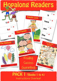 Hopalong Readers, Red Level Reader Pack 1 (Books 1-4), BY L. Powell Cadette